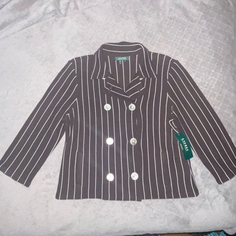 Ralph Lauren Vertical Stripe Sweater